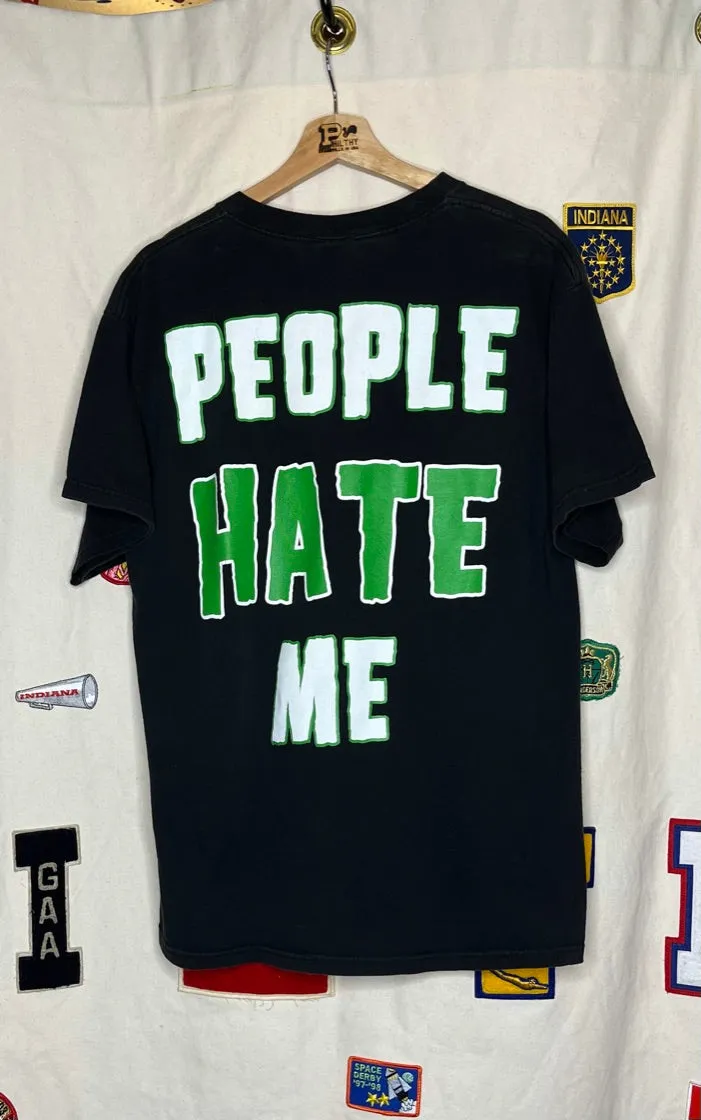 2002 Murderdolls People Hate Me T-Shirt: L