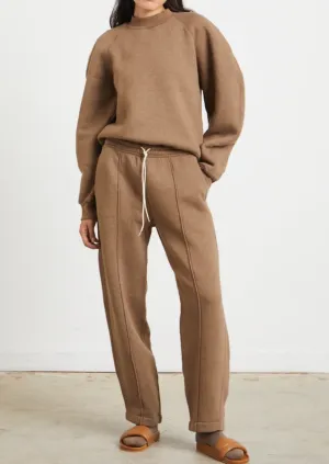 90's Bow Leg Sweatpant - Toffee - Medium