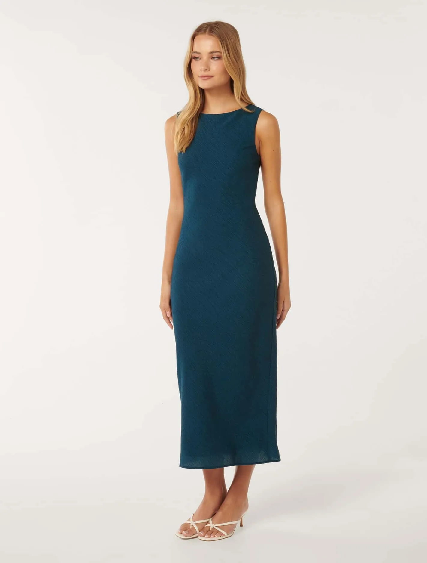 Aliza Column Midi Dress