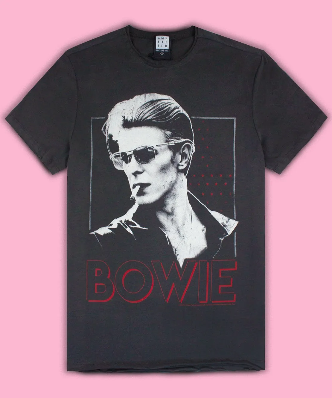 Amplified David Bowie 80s Era Mens T-Shirt