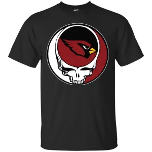 Arizona Cardinals Grateful Dead Steal Your Face Football Nfl Shirts