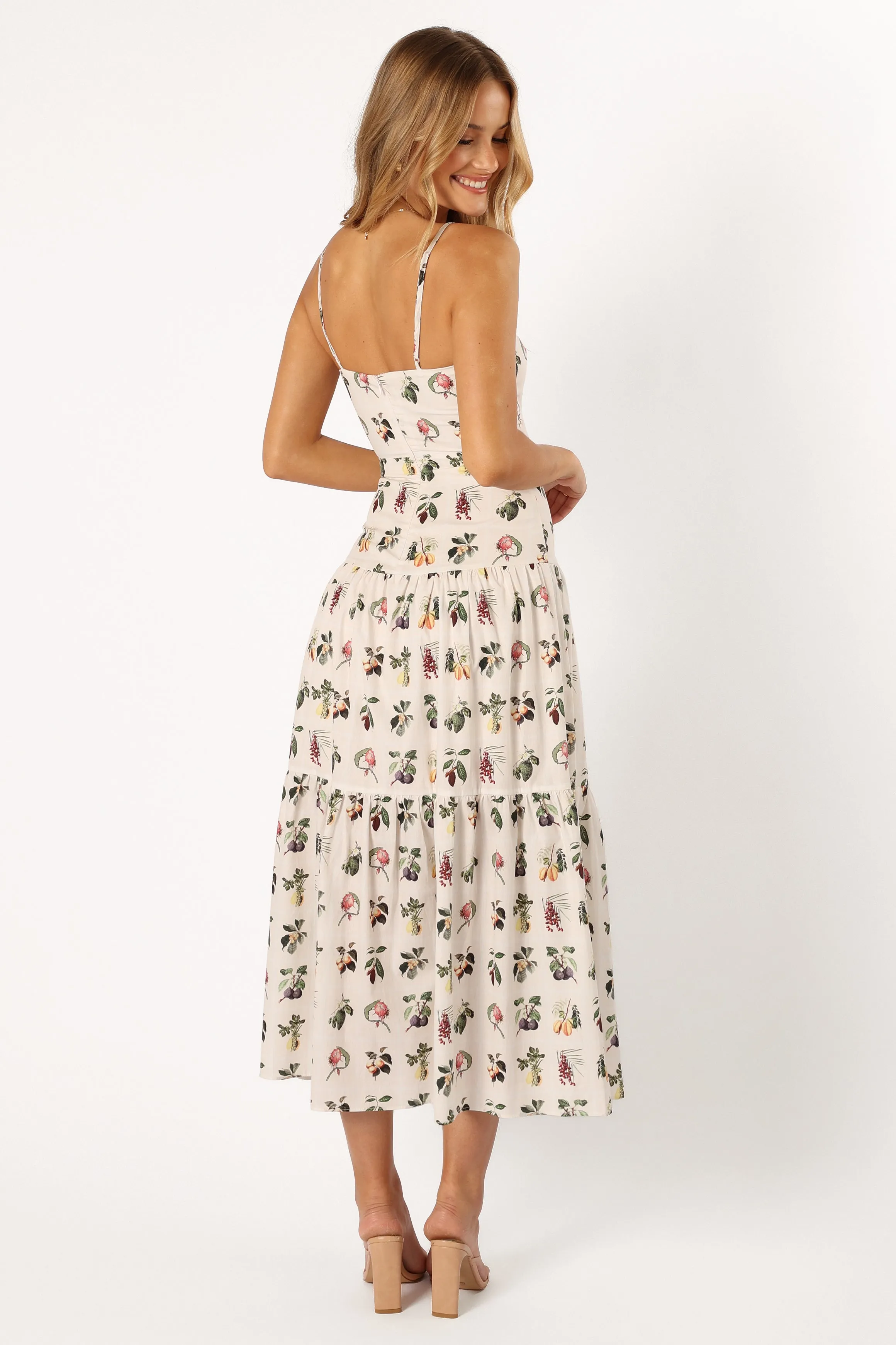 Botanique Midi Dress - Floral