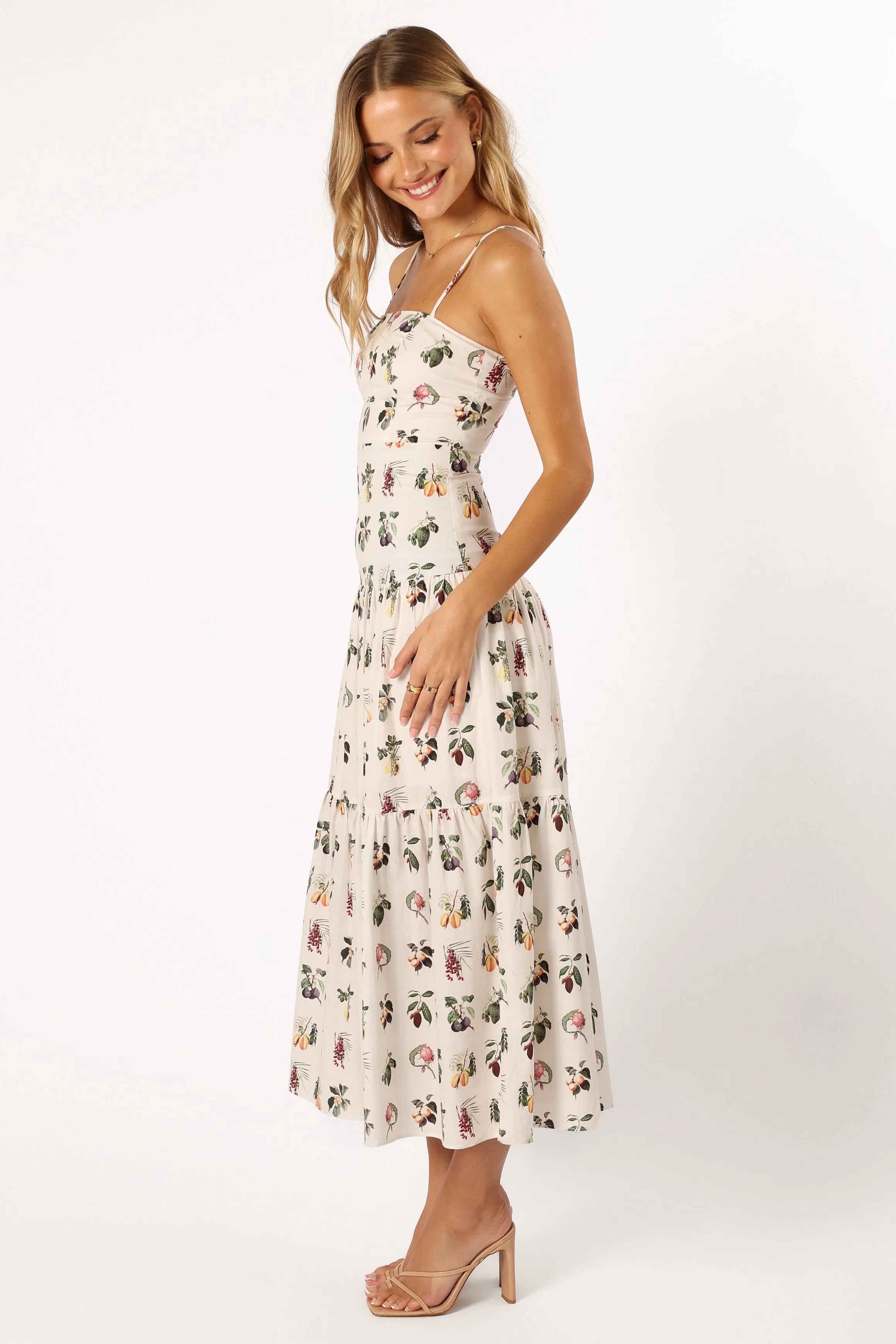 Botanique Midi Dress - Floral