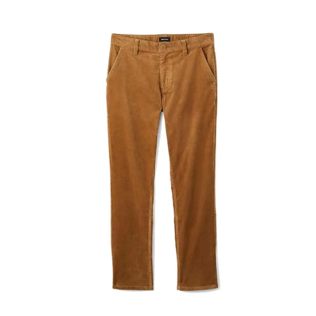 Brixton Choice Chino Regular Pant - Khaki Cord