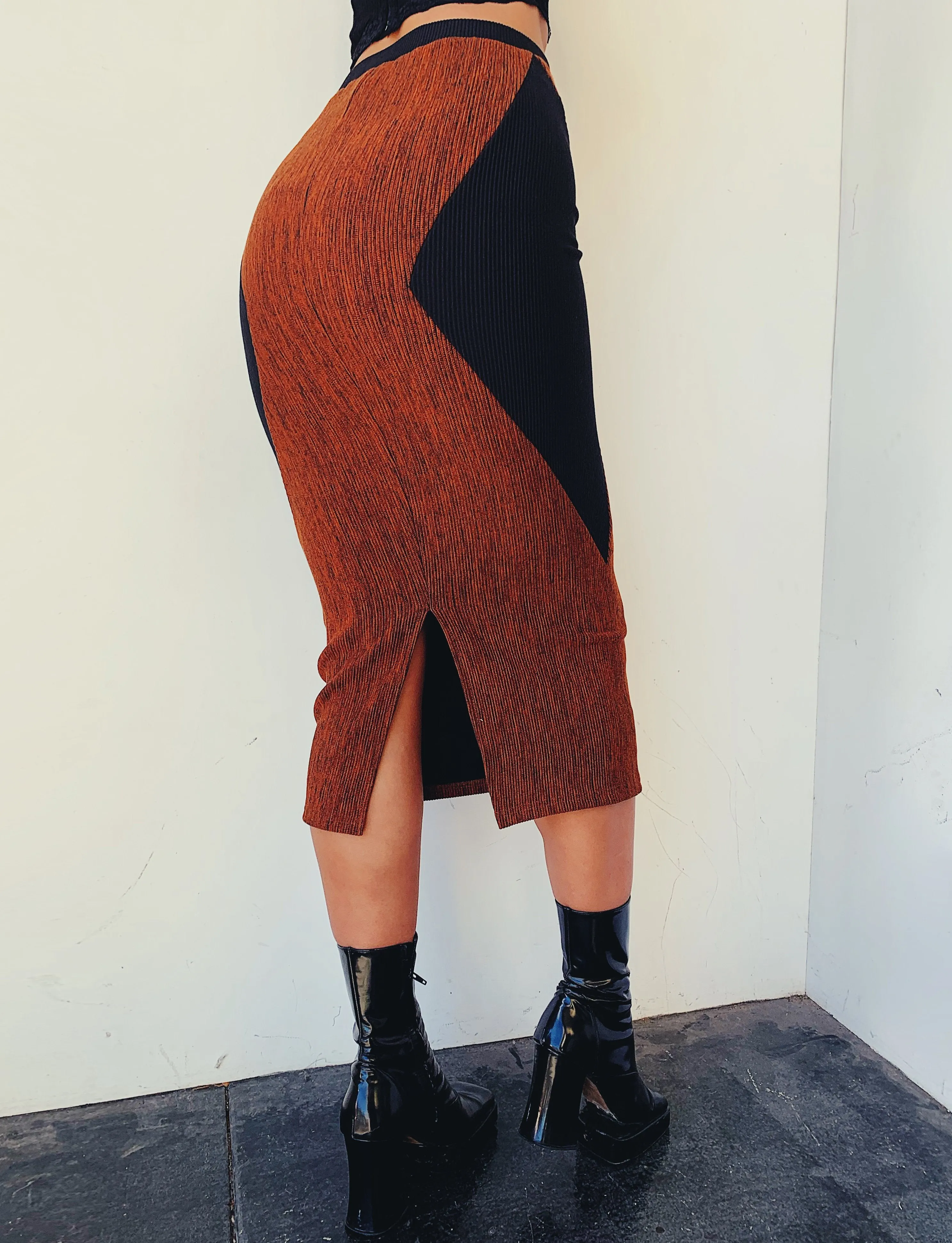 Calli Skirt - Rust