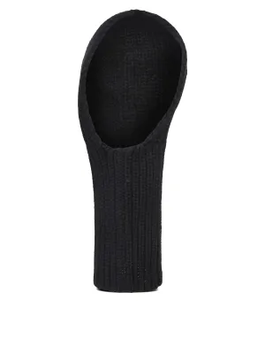 Cashmere black balaclava