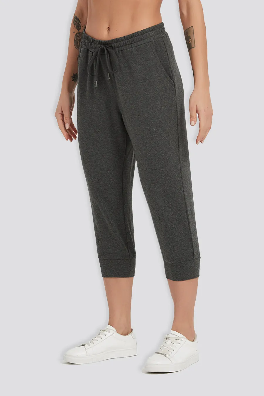 Cotton Capri Sweatpants 20”