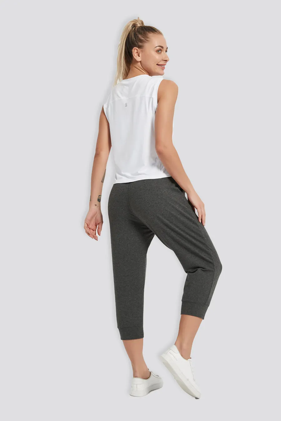 Cotton Capri Sweatpants 20”