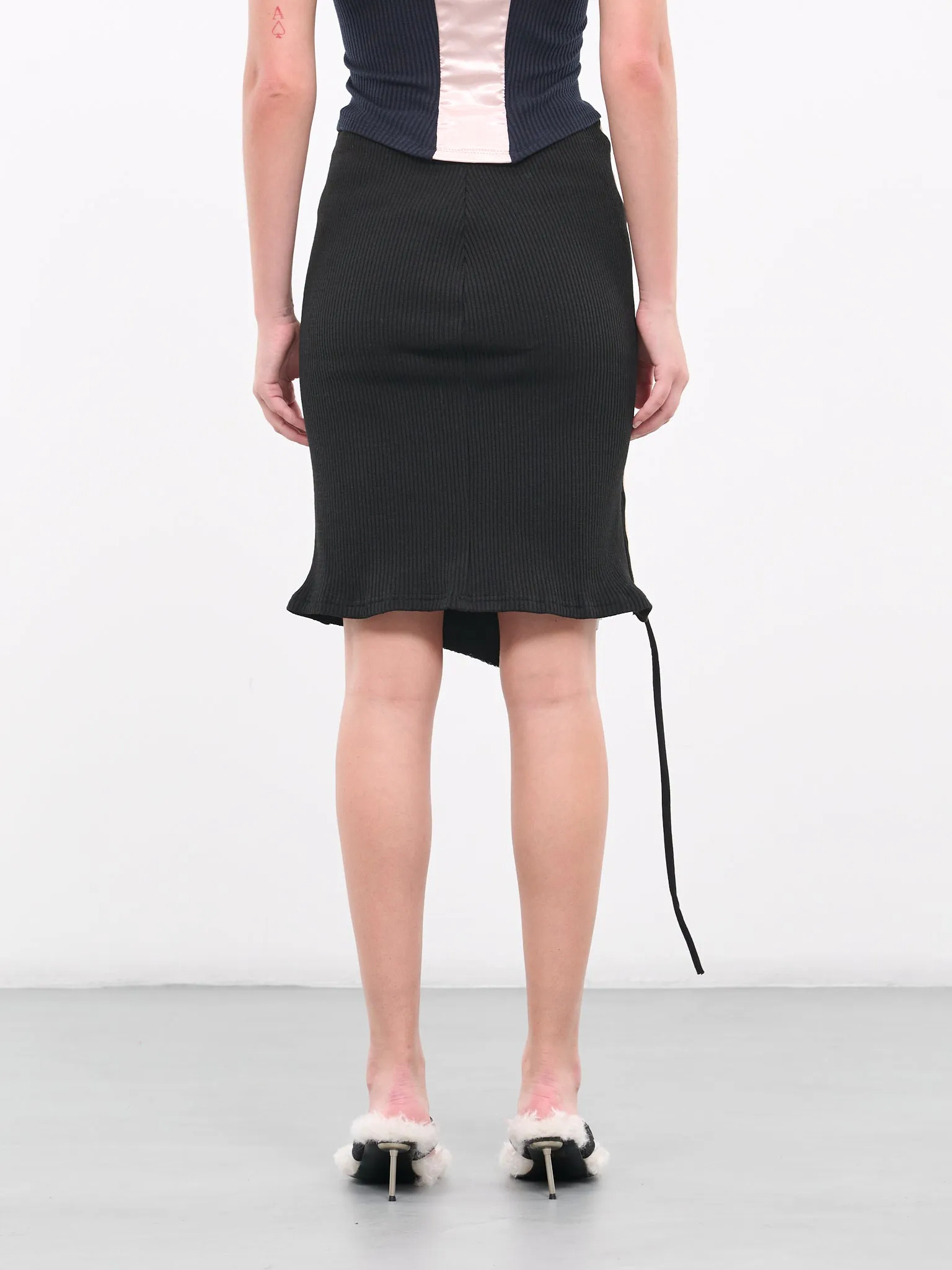 Deconstructed Skirt (406301-GRBK)