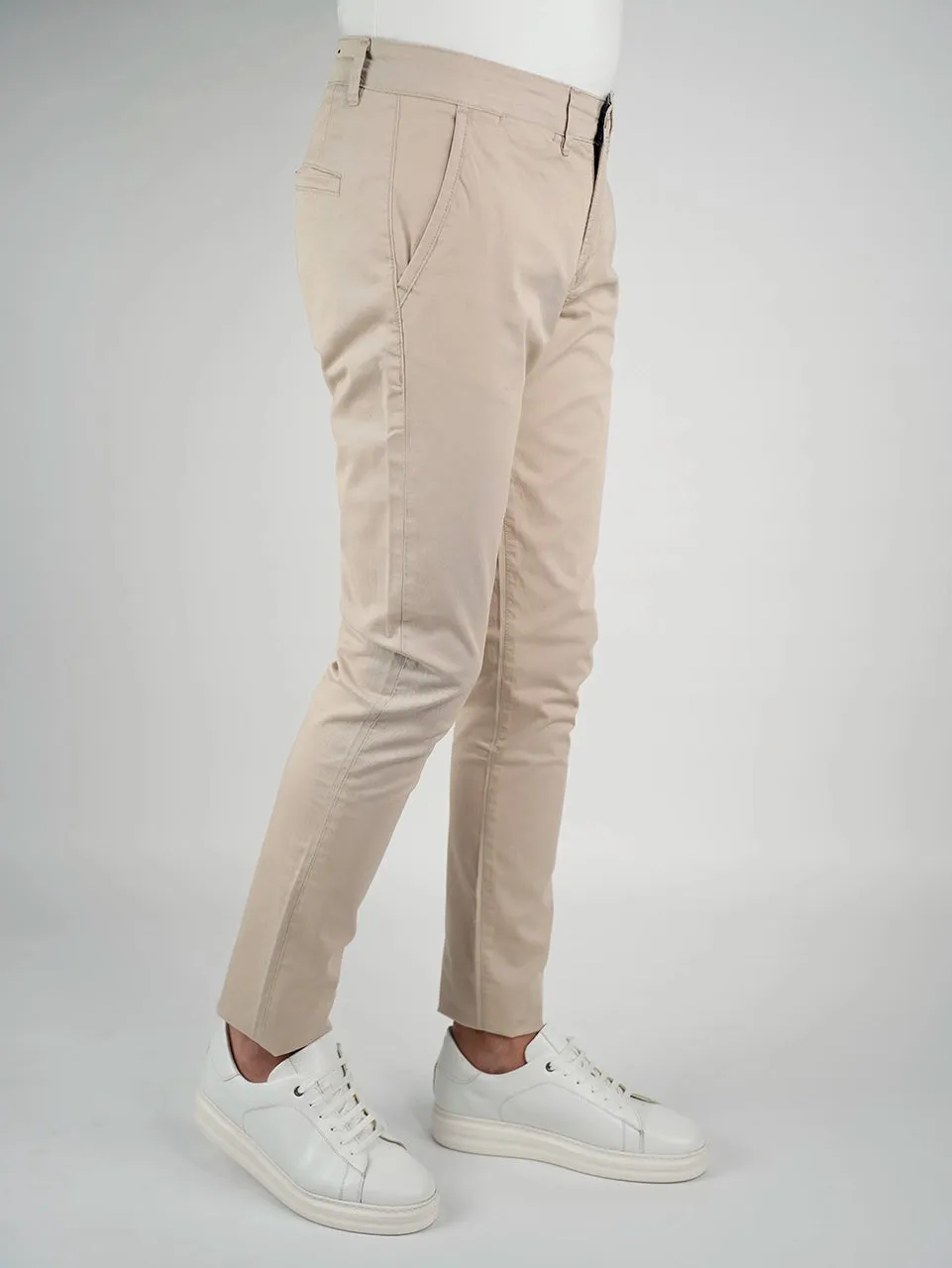 Deser Sand Sport Chic Chino Pants