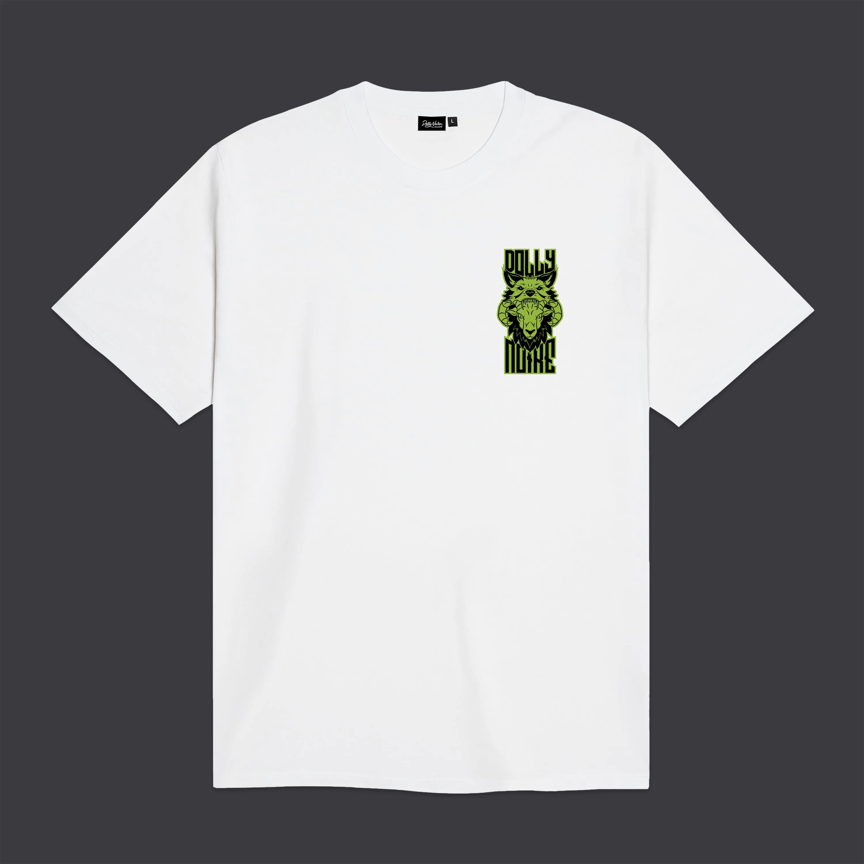 Dolly The Goat Tee White