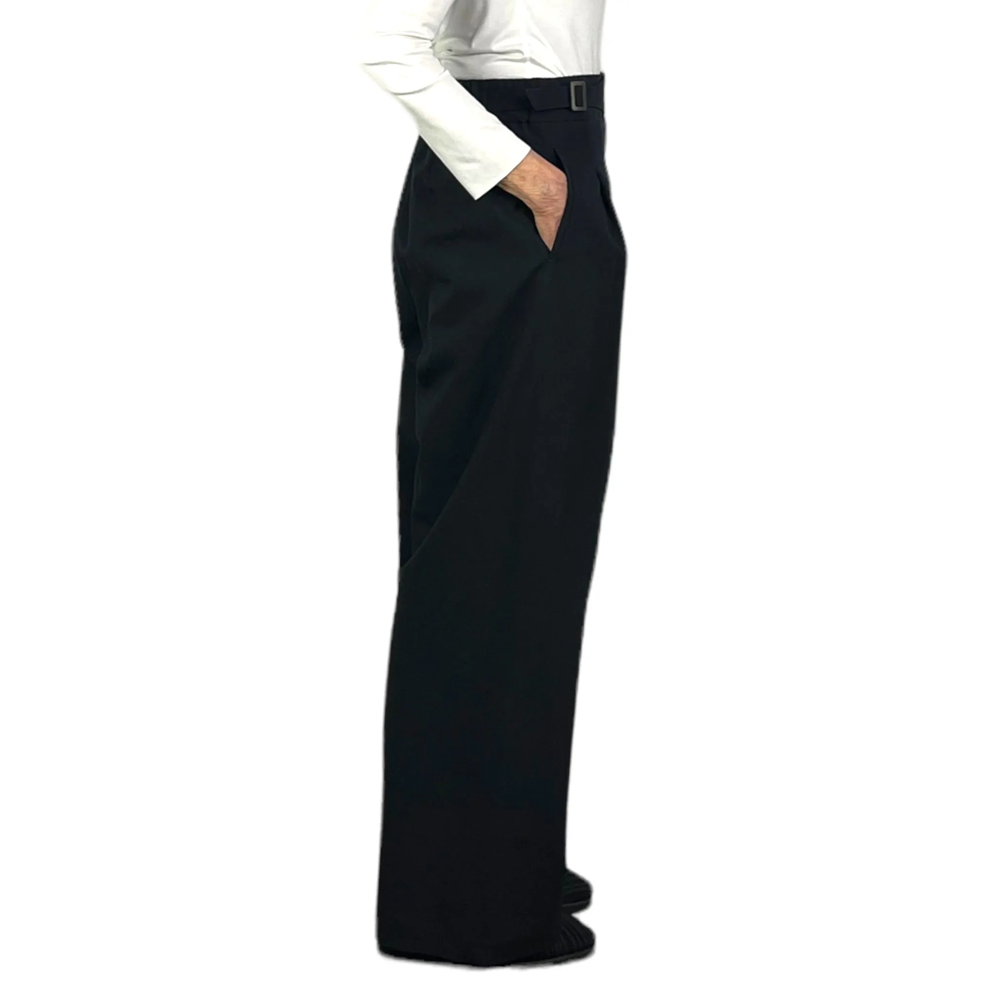 EASE WOOL CREPE PANT