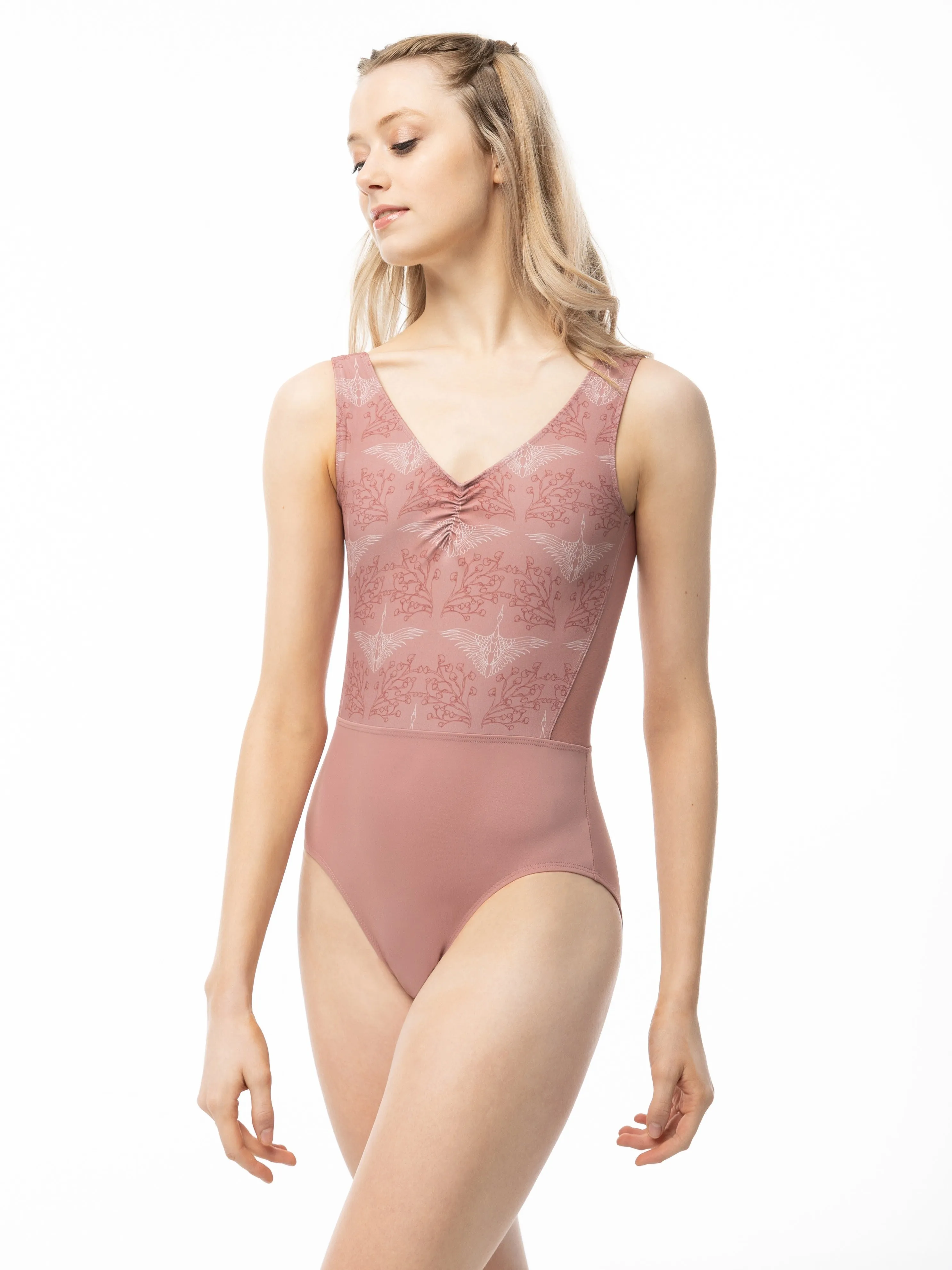 Emma Pinch Front Tank Leotard