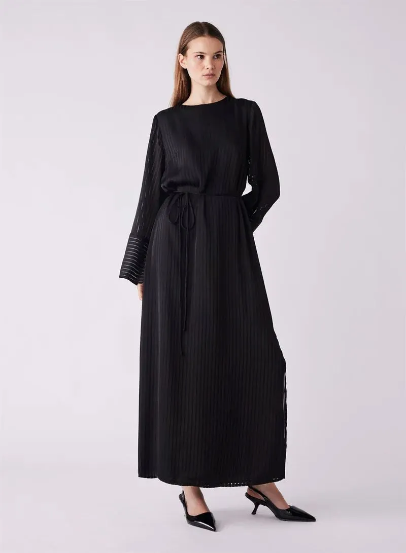 Esmaee Nightfall Midi Dress- Black