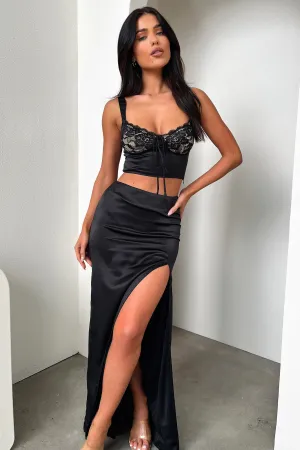 Essen Maxi Skirt - Black