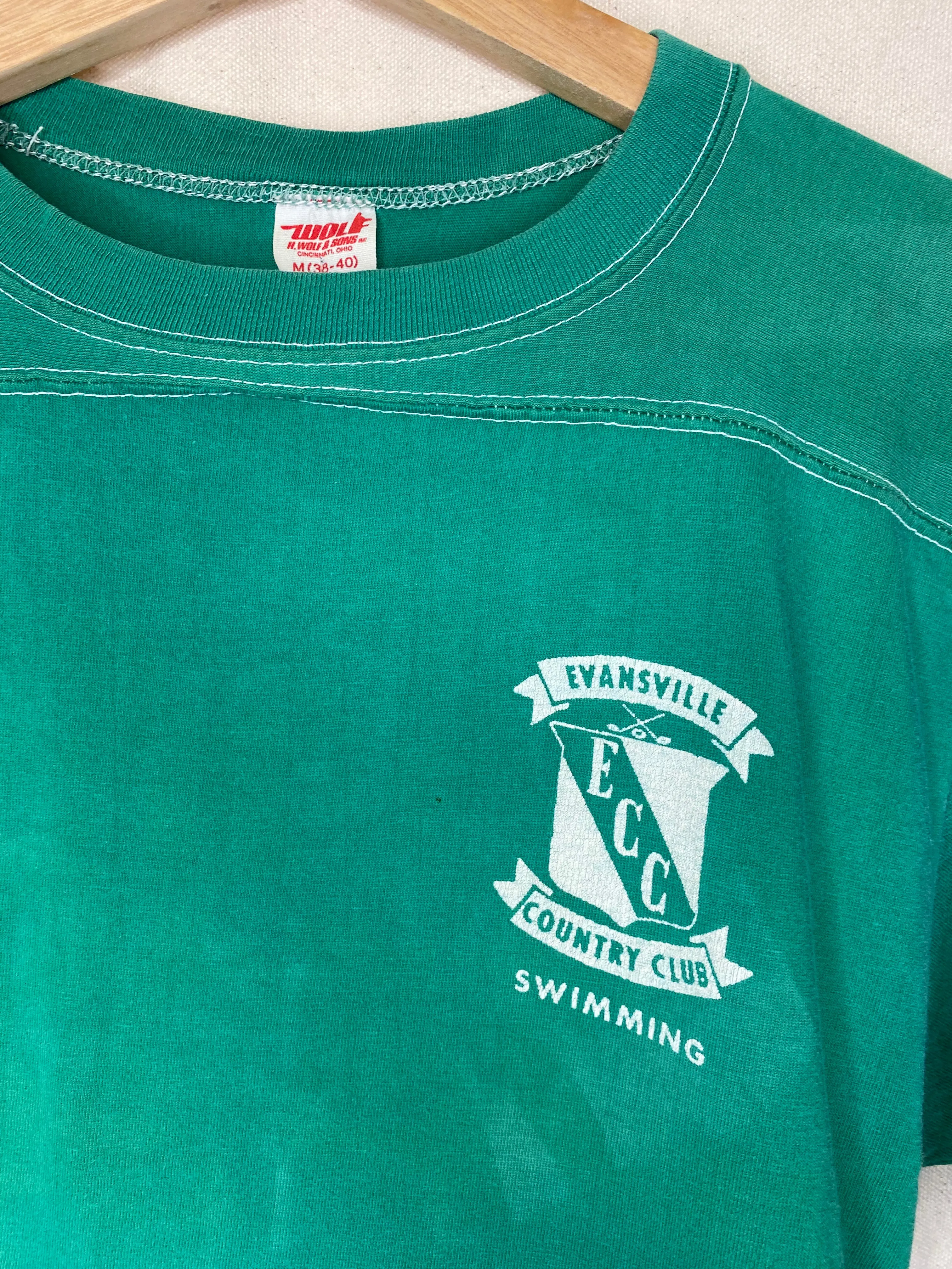 Evansville Country Club Swimming T-Shirt: M