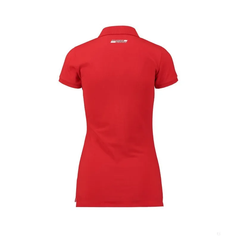 Ferrari Womens Polo, Classic, Red, 2018