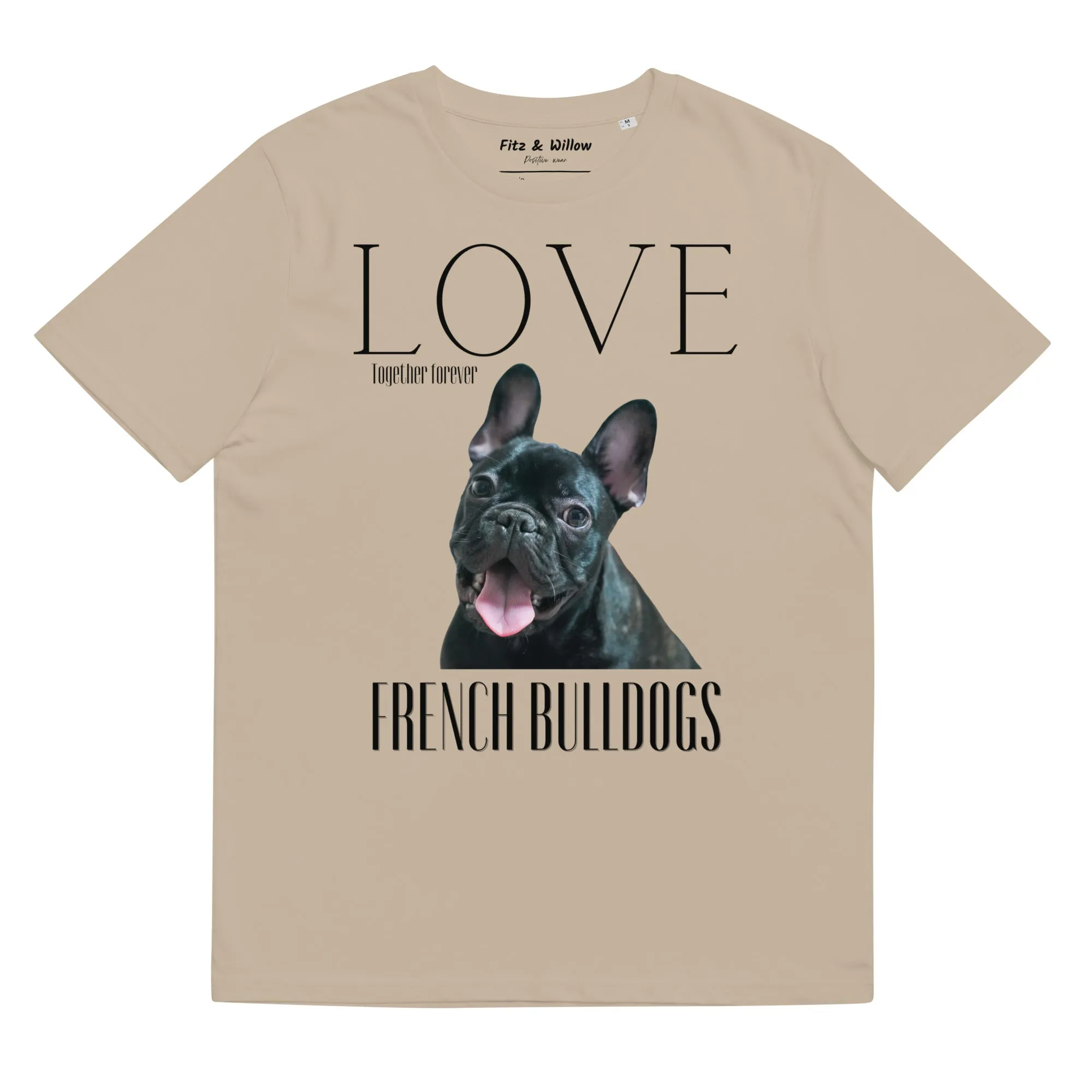 French Bulldog lovers sustainable t-shirt