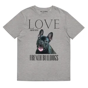 French Bulldog lovers sustainable t-shirt