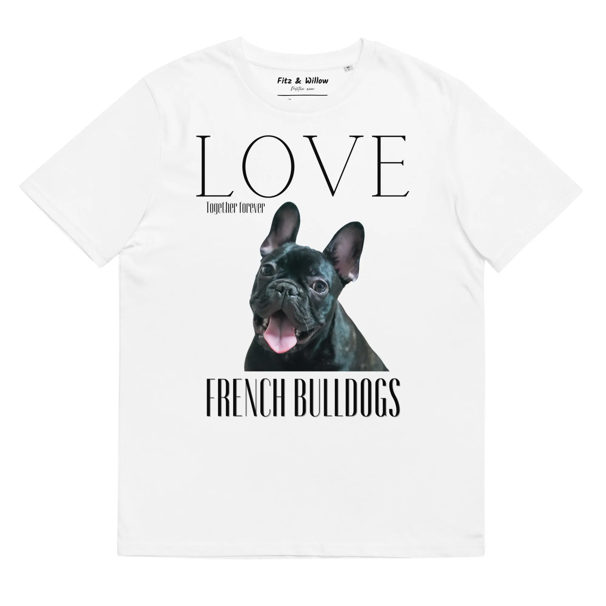 French Bulldog lovers sustainable t-shirt