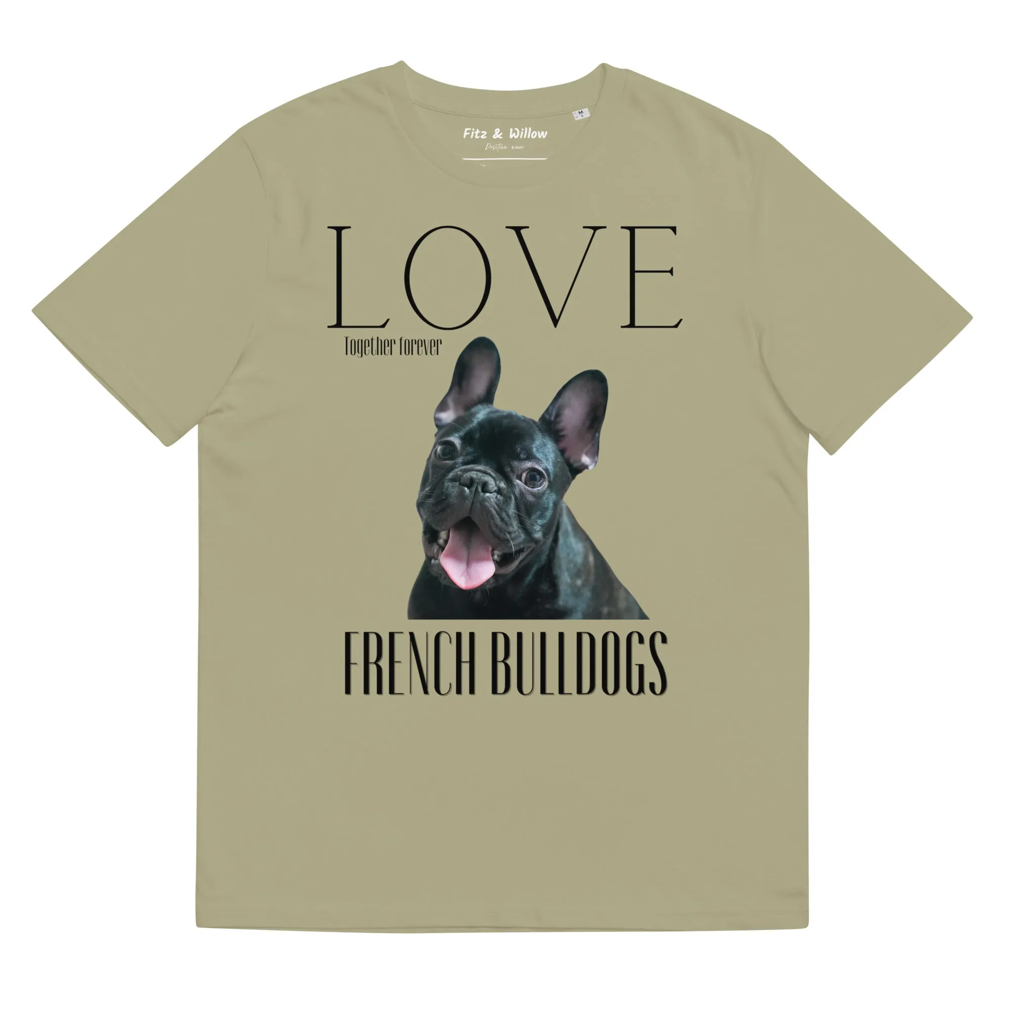 French Bulldog lovers sustainable t-shirt