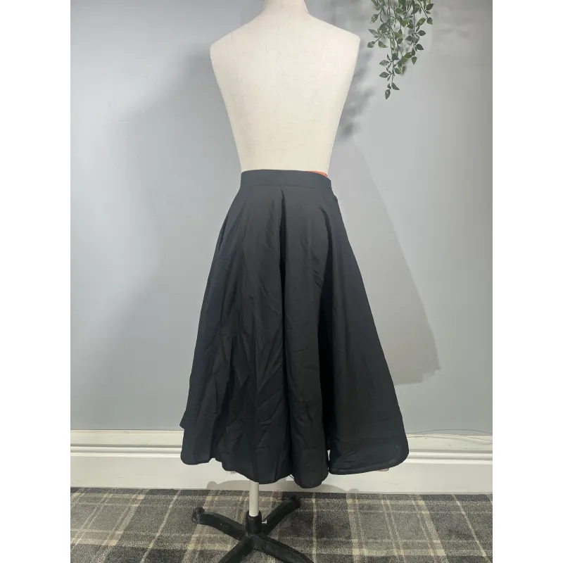 Full Circle Skirt - Black (08)