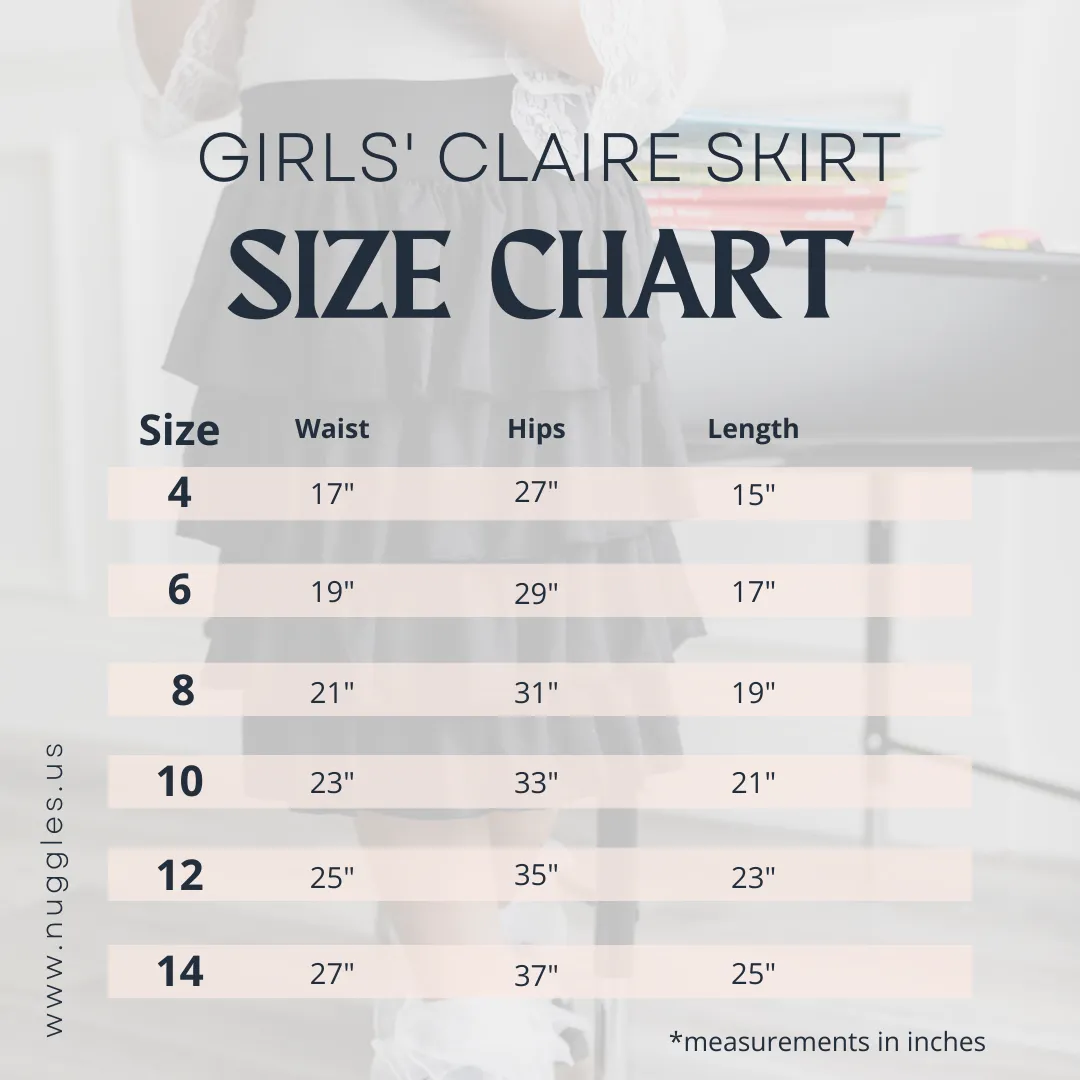 Girls' Claire Skirt (Clearance)