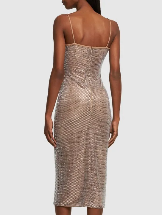 Giuseppe Di Morabito   Embellished midi dress 