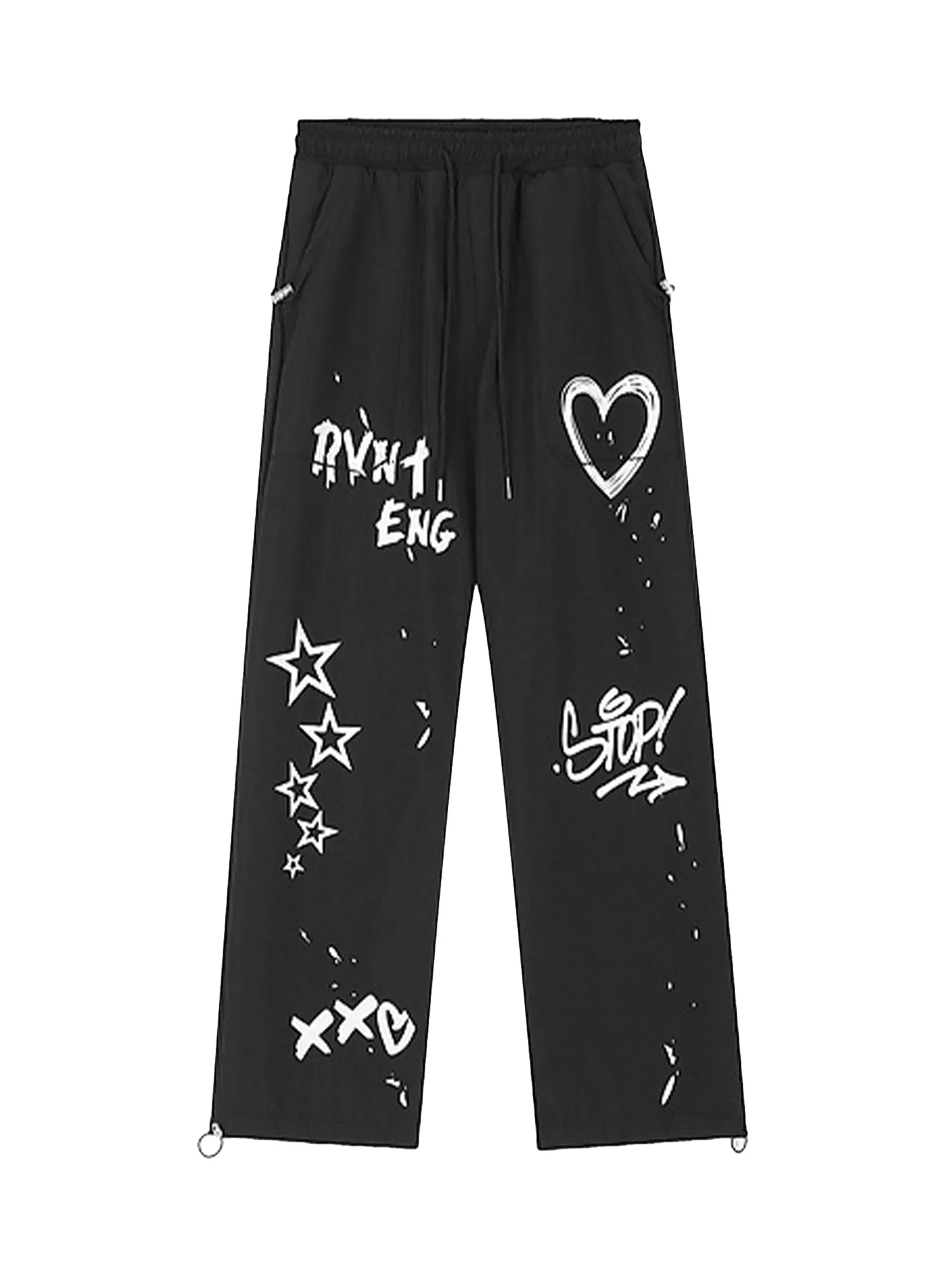 Graffiti Workwear Casual Sweatpants