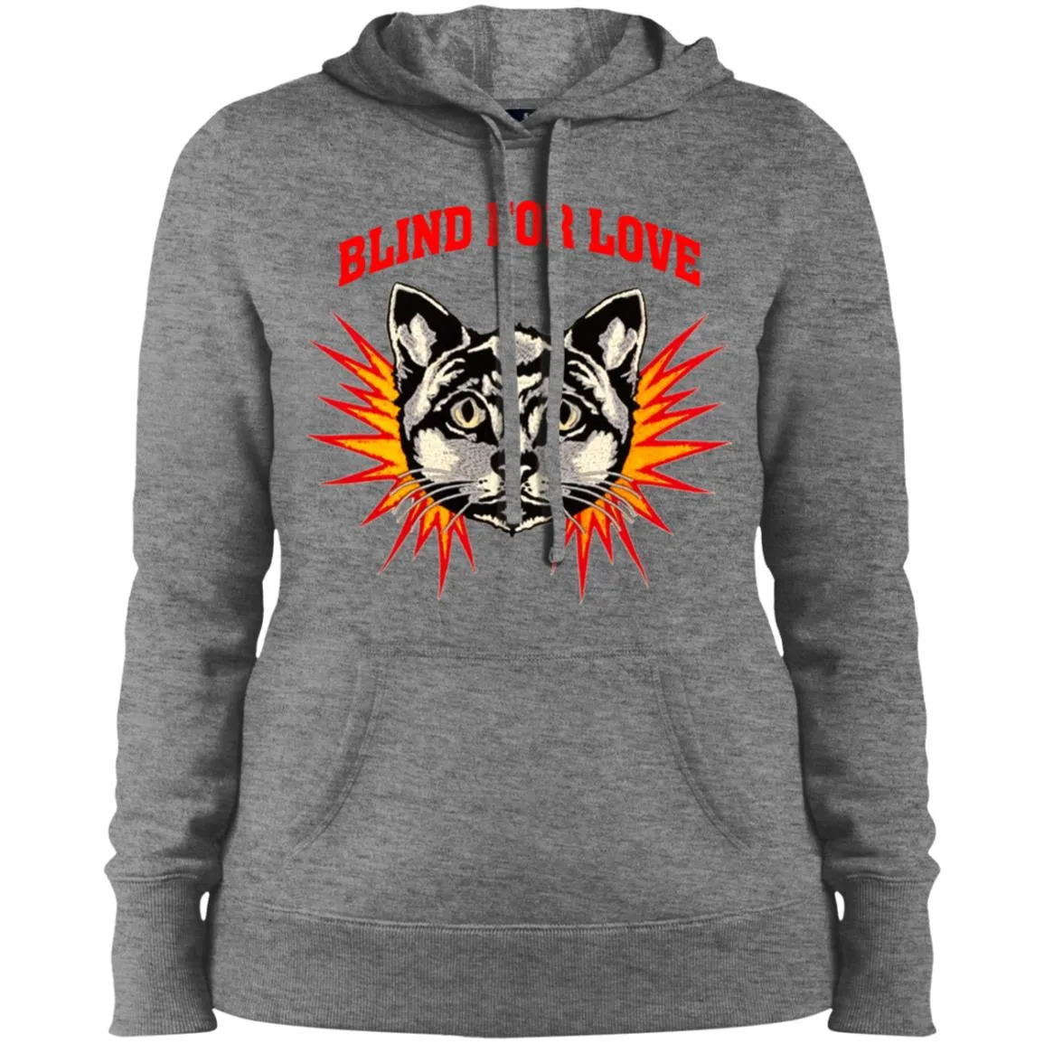 Gucci 2018 Cat Blind For You T-shirt Women Hooded Sweatshirt