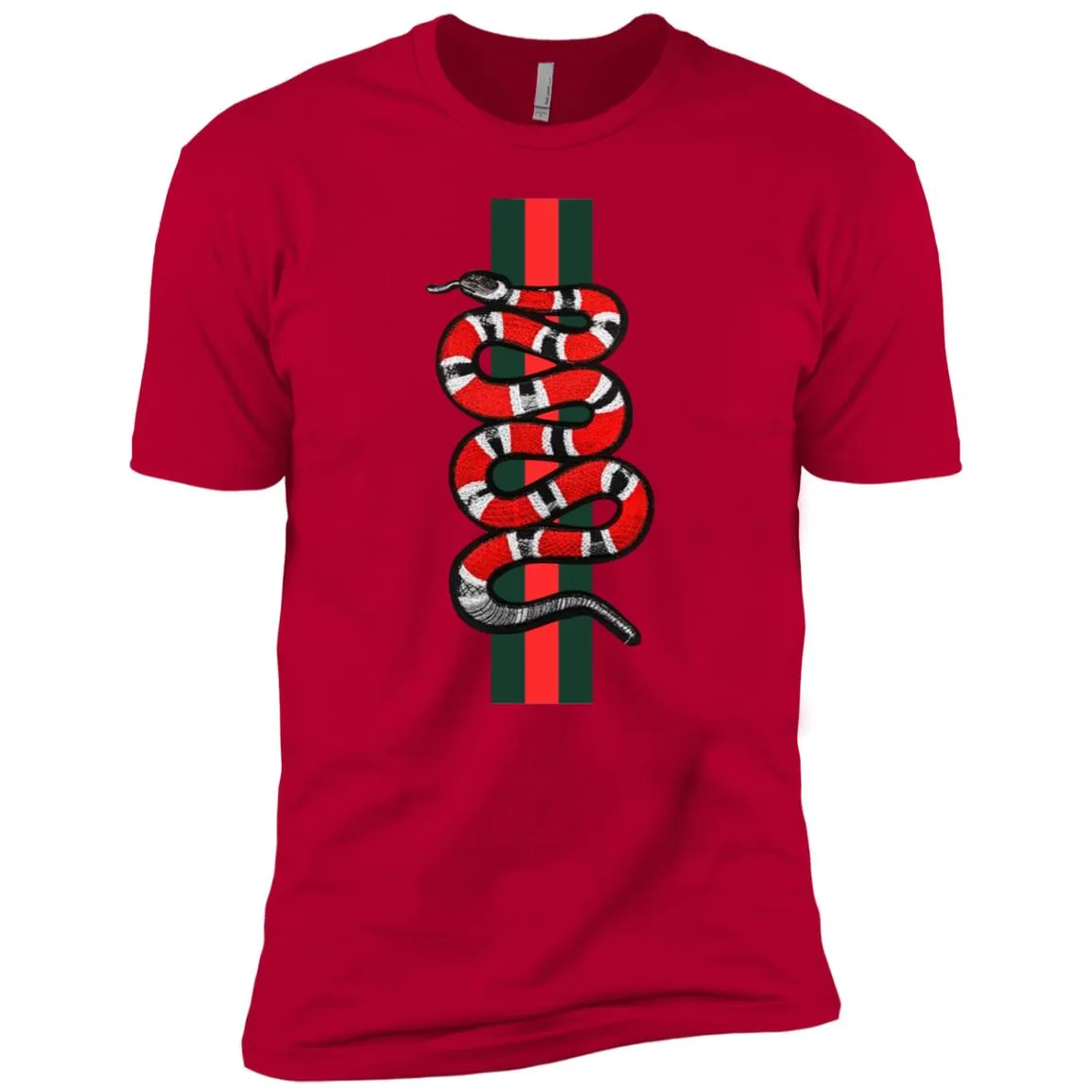 Gucci Snake Hot T-shirt Men Short Sleeve T-Shirt