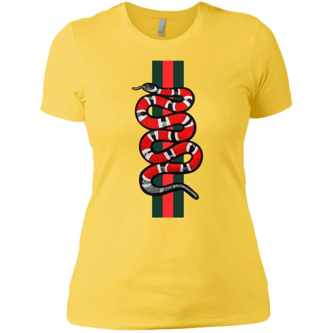 Gucci Snake Hot T-shirt Women Cotton T-Shirt