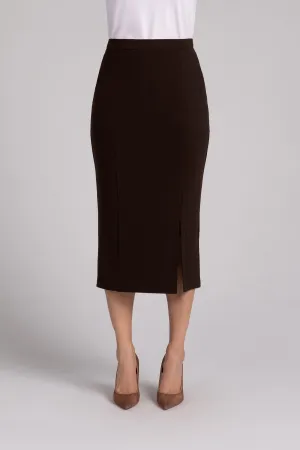 Hepburn Skirt | Chocolate