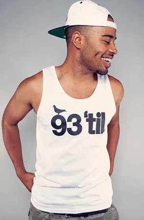 Hieroglyphics x Adapt :: 93 'til (Men's White Tank)