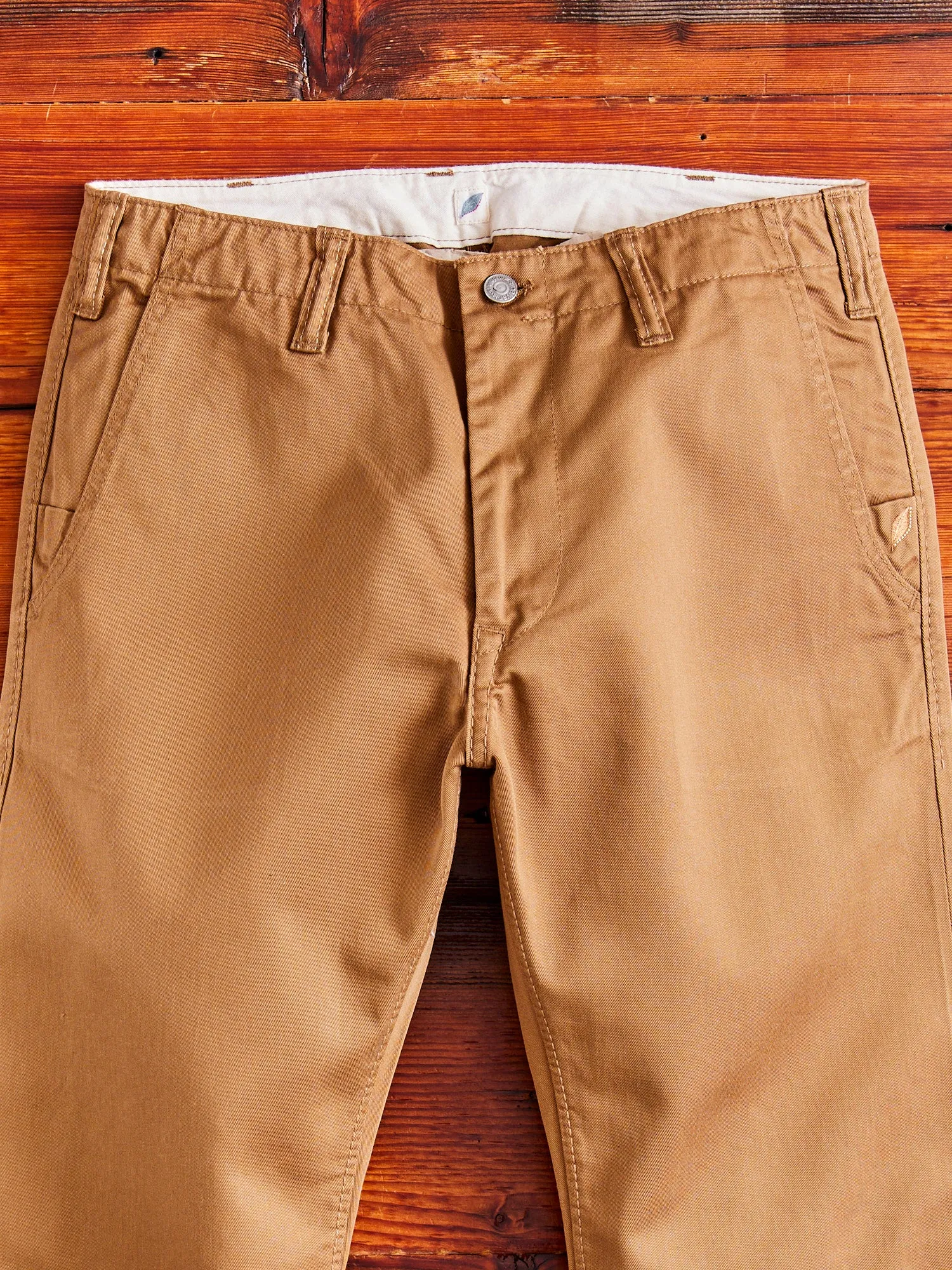 High Density Twill Chino in Camel