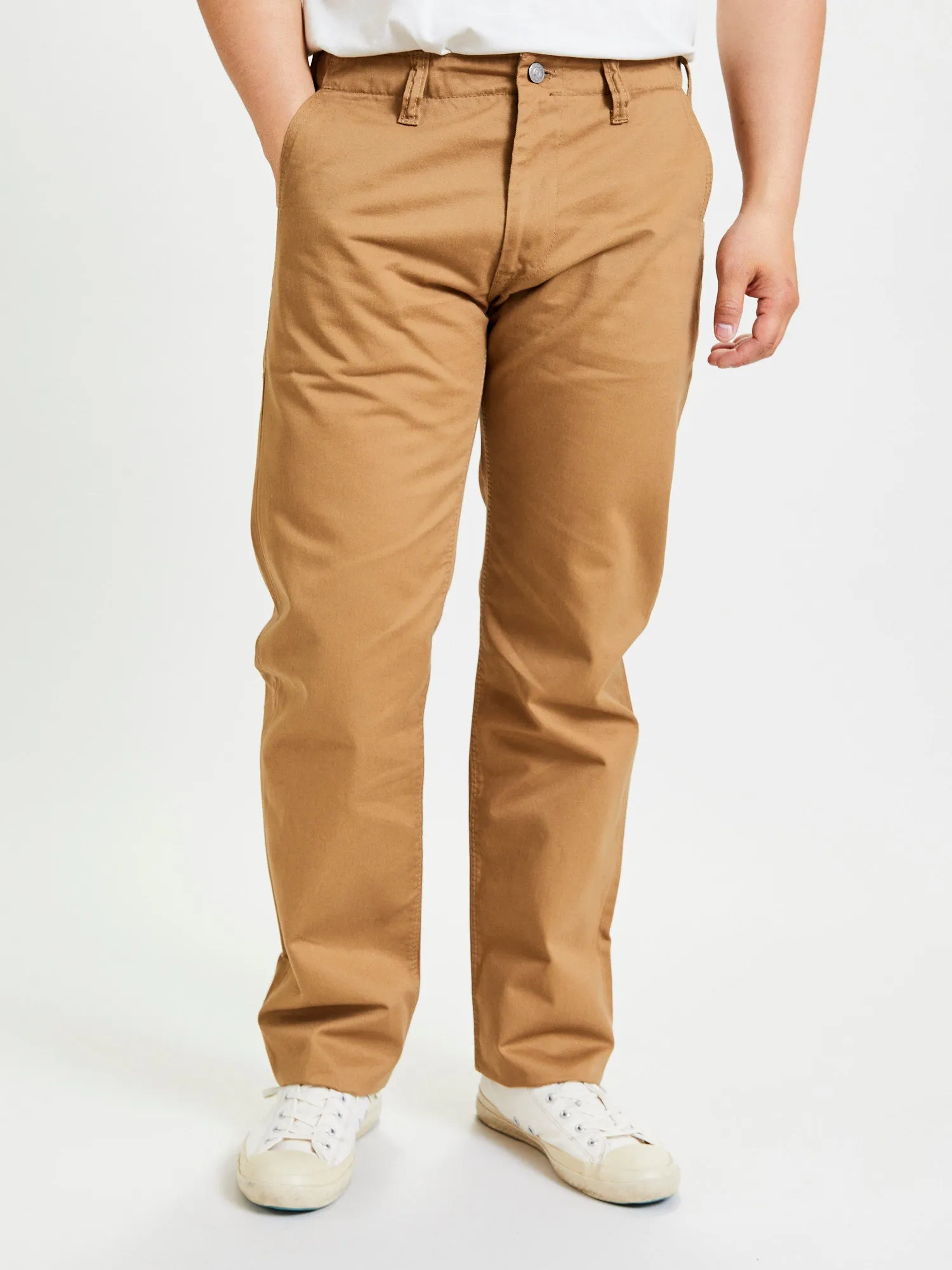 High Density Twill Chino in Camel