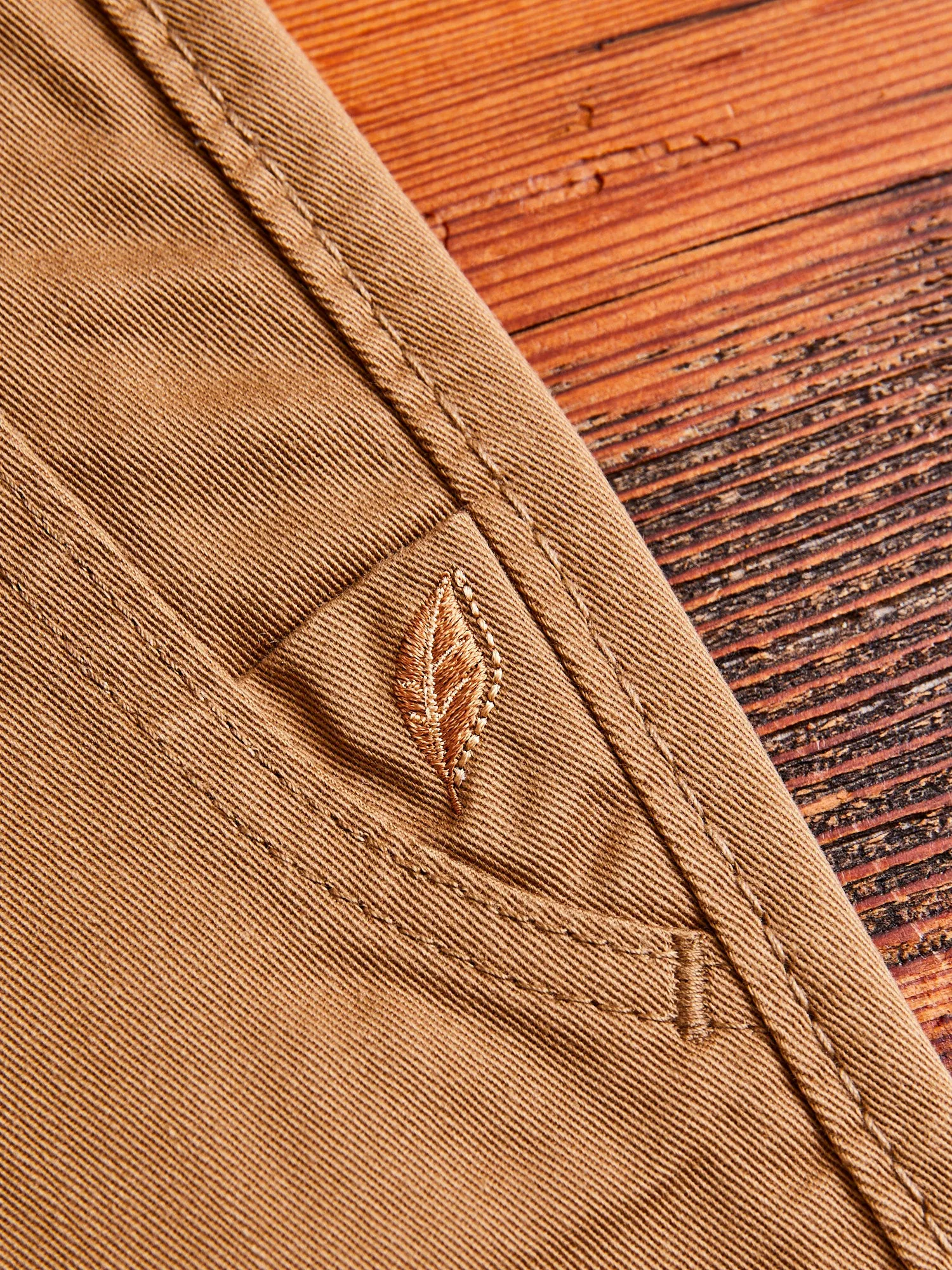 High Density Twill Chino in Camel