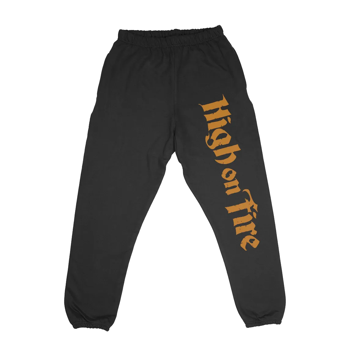 High On Fire “Logo” Black Sweatpants