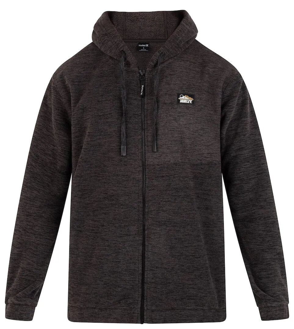 HURLEY Canyon Burrito Full Zip Jacket Dark Stone Grey