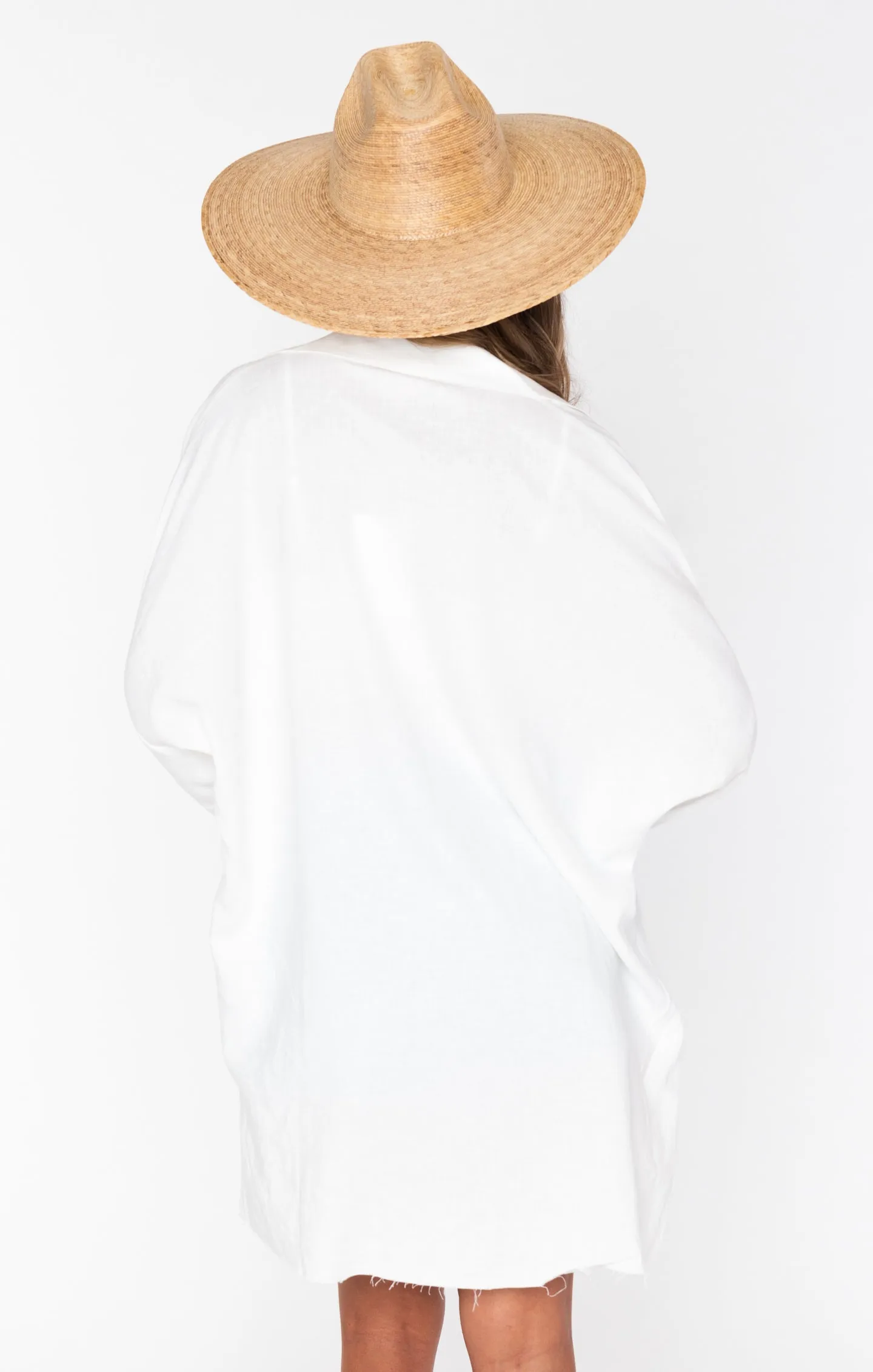 Johns Button Down Shirt ~ White Linen