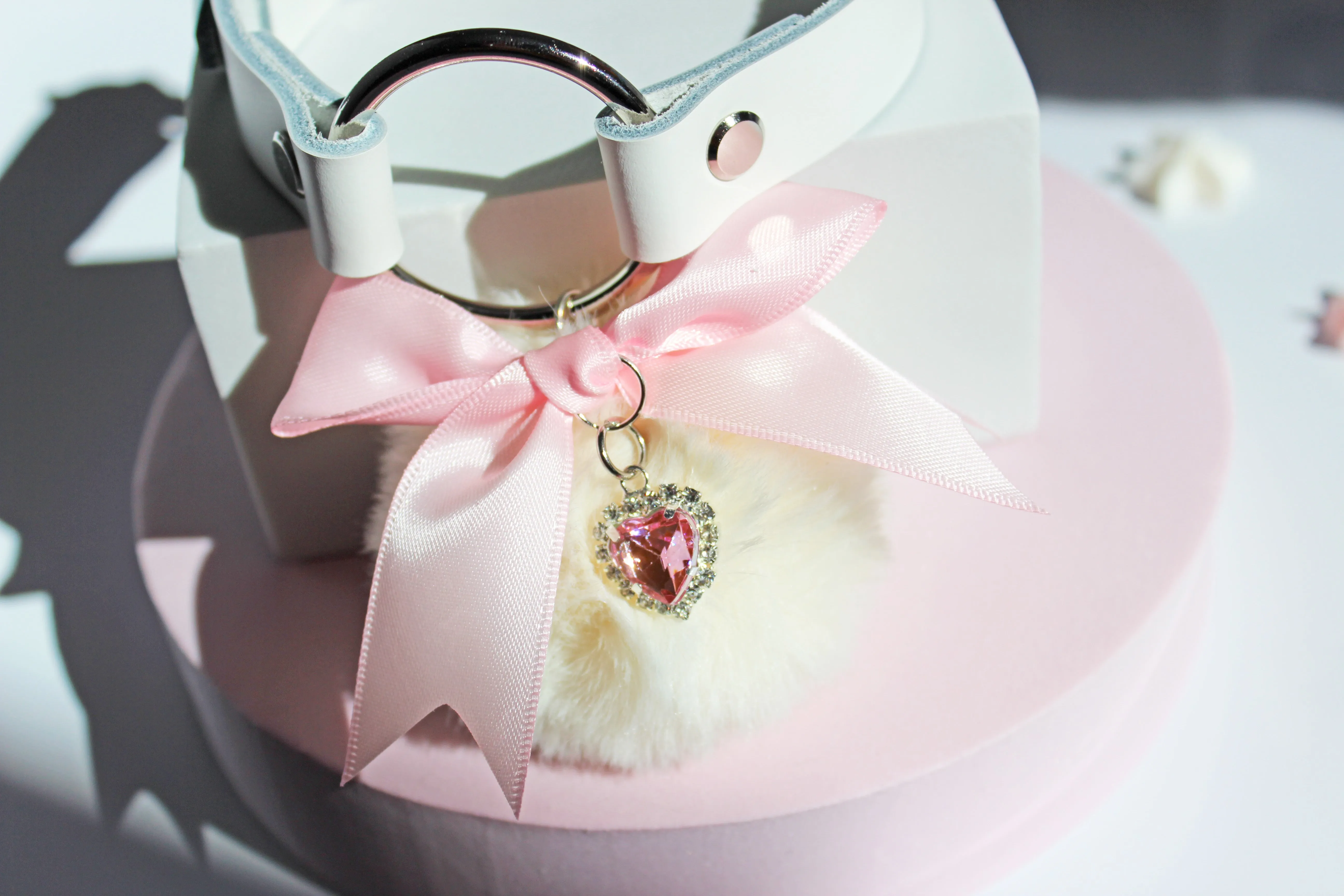 Kawaii Pom Submissive Collar