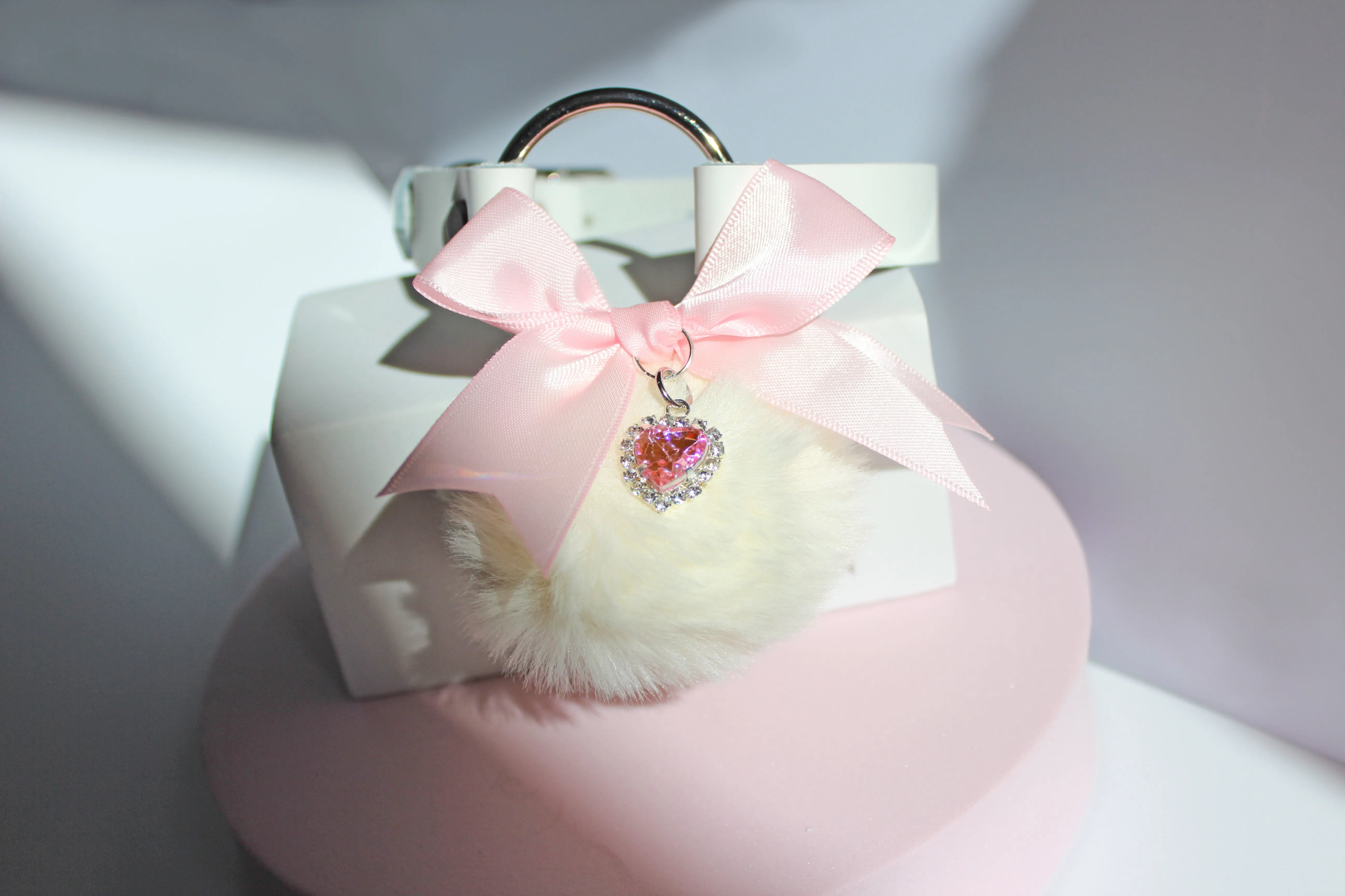 Kawaii Pom Submissive Collar