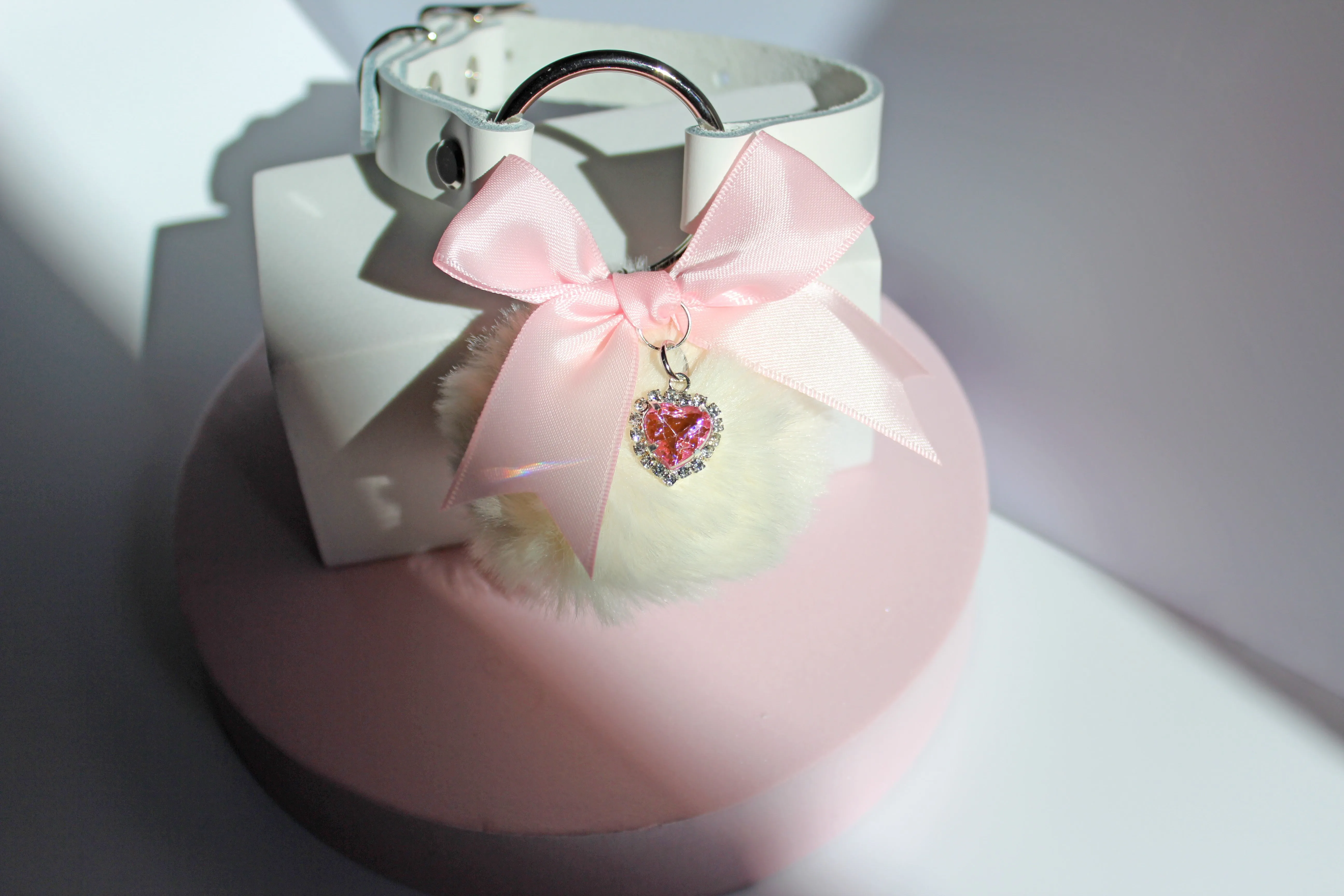 Kawaii Pom Submissive Collar