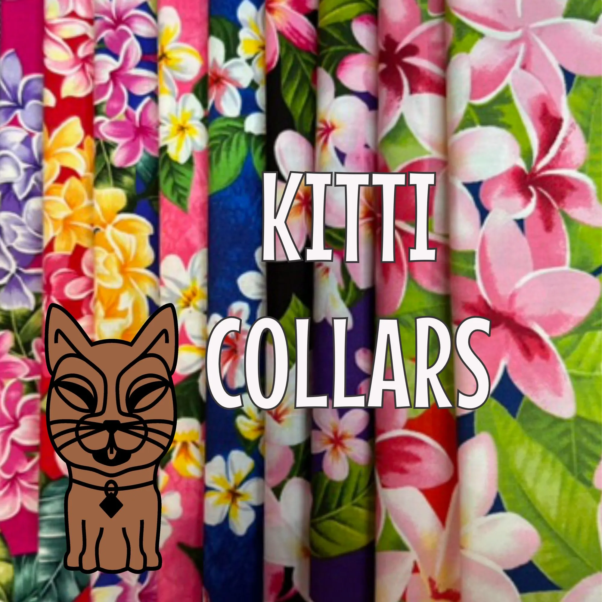 KITTI Collar - Plumeria Garden