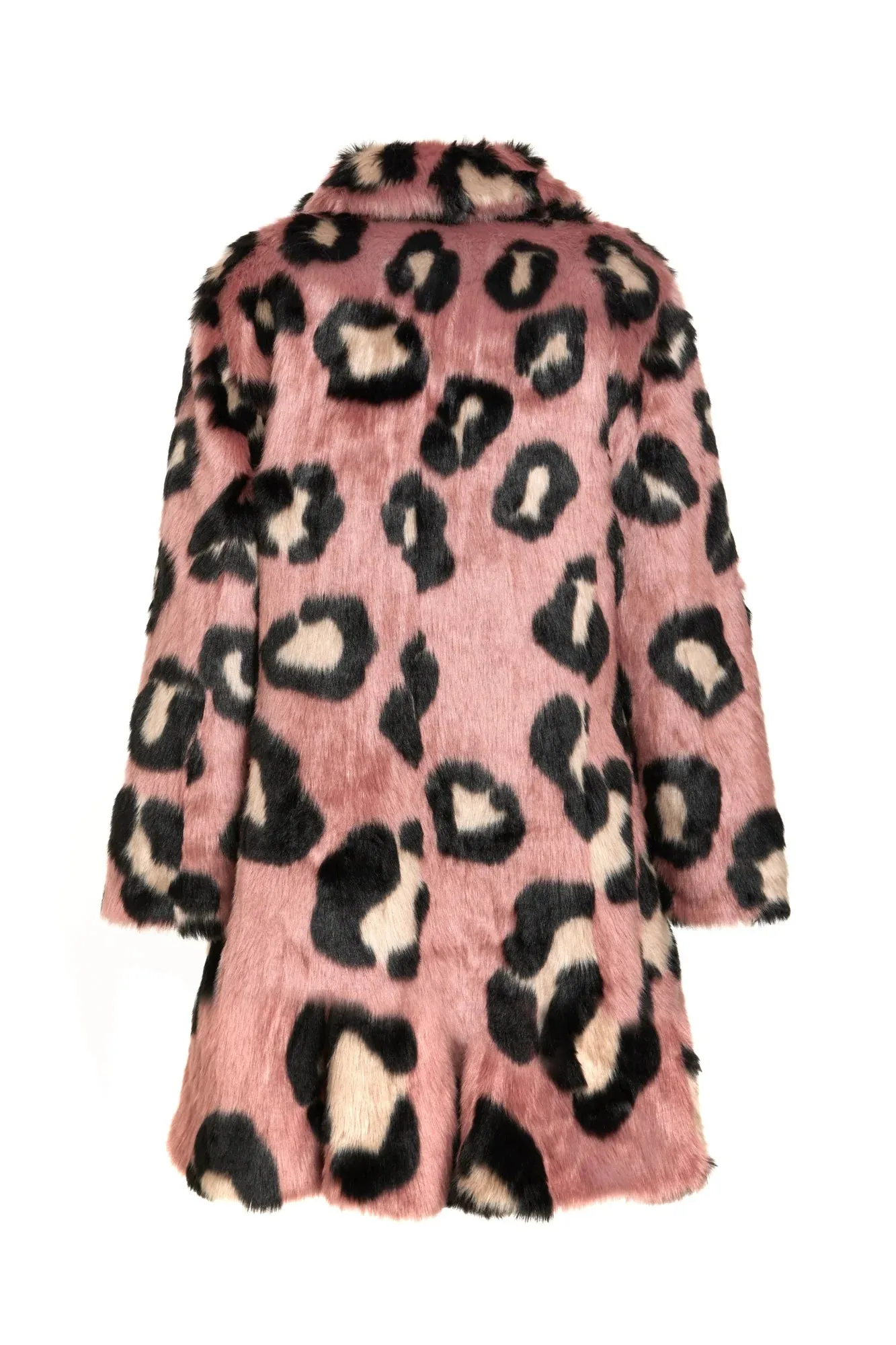 La Farfalla Coat | Rose Leopard