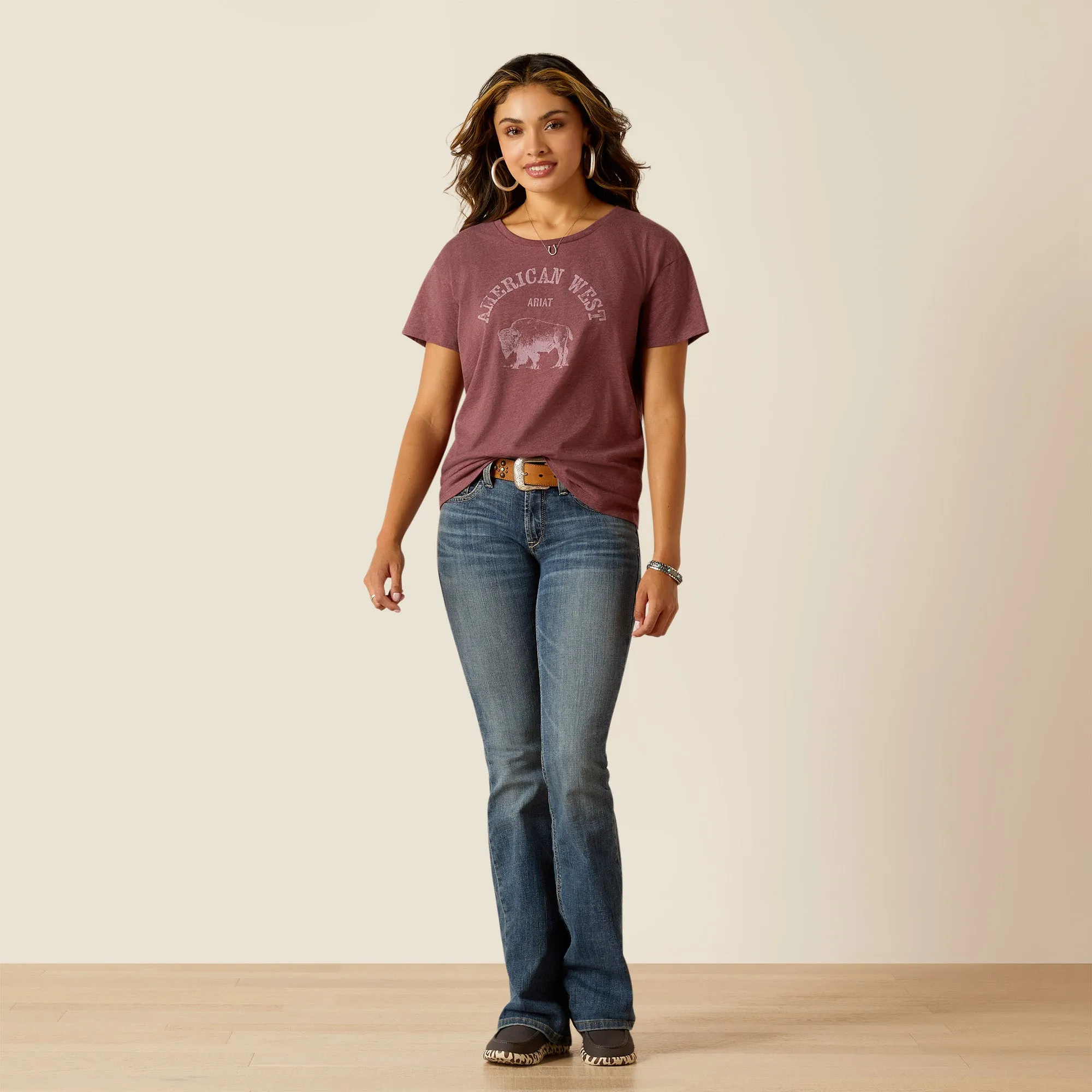 Ladies Ariat American West T-Shirt - 10051772