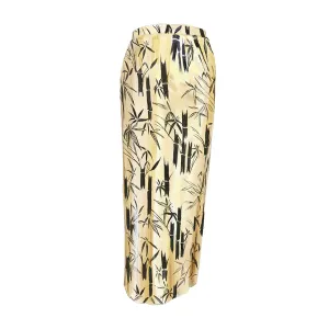 Lady Cavendish Silk Pencil Skirt