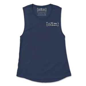 Navy Muscle Tank