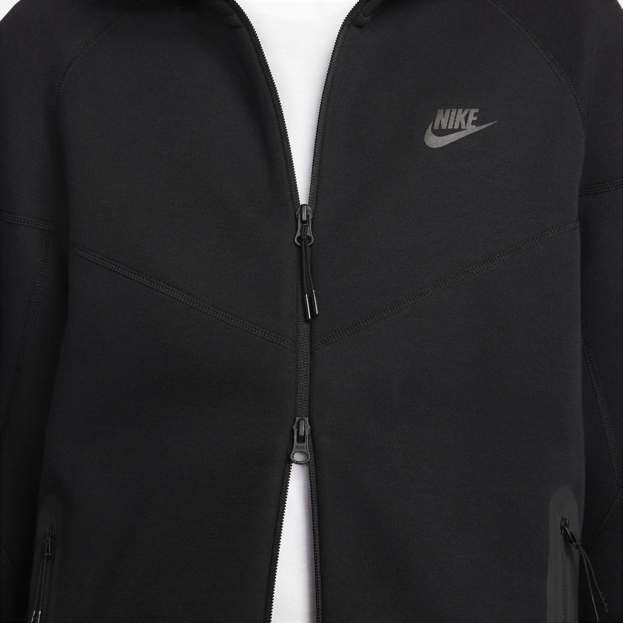 NIKE M NK TCH FLC FZ WR HOODIE Herren Full Zipp Sport-, Freizeit-, Trainingsjacke