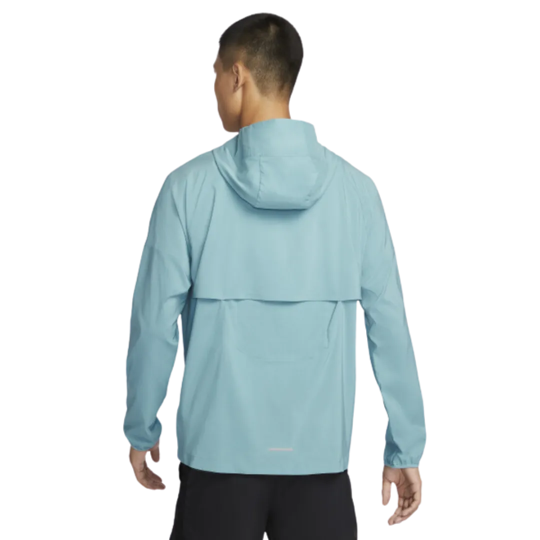 Nike Packable Repel Windbreaker Jacket - Denim Turquoise